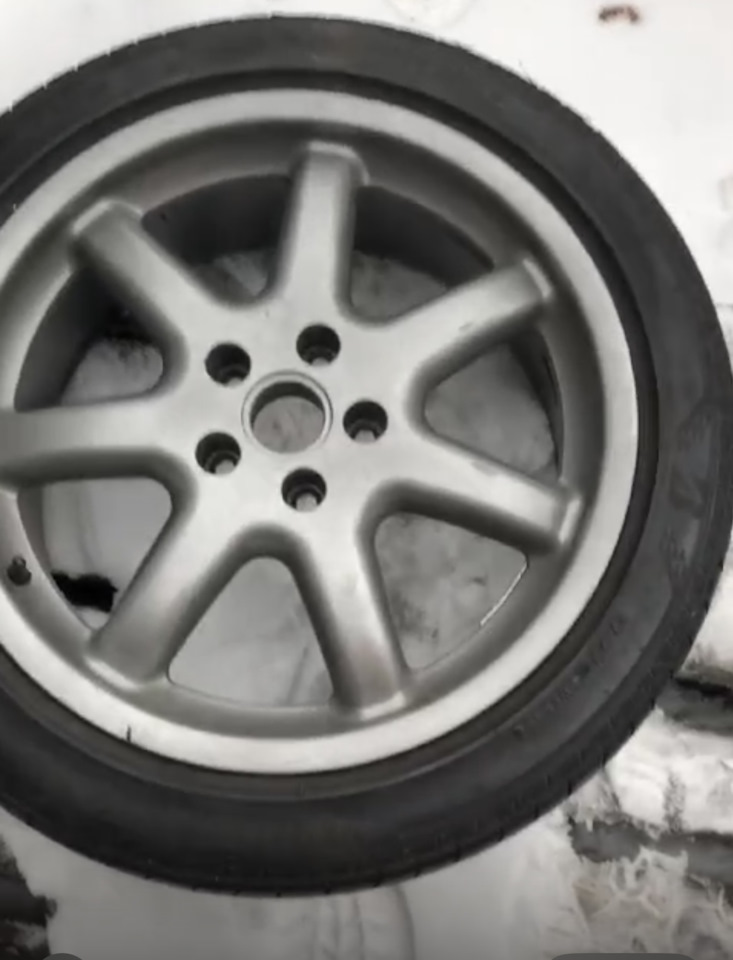 Шины летние Bridgestone 235/45 R18, литые диски Ronal 8Jx18 ET48 5x112 ...