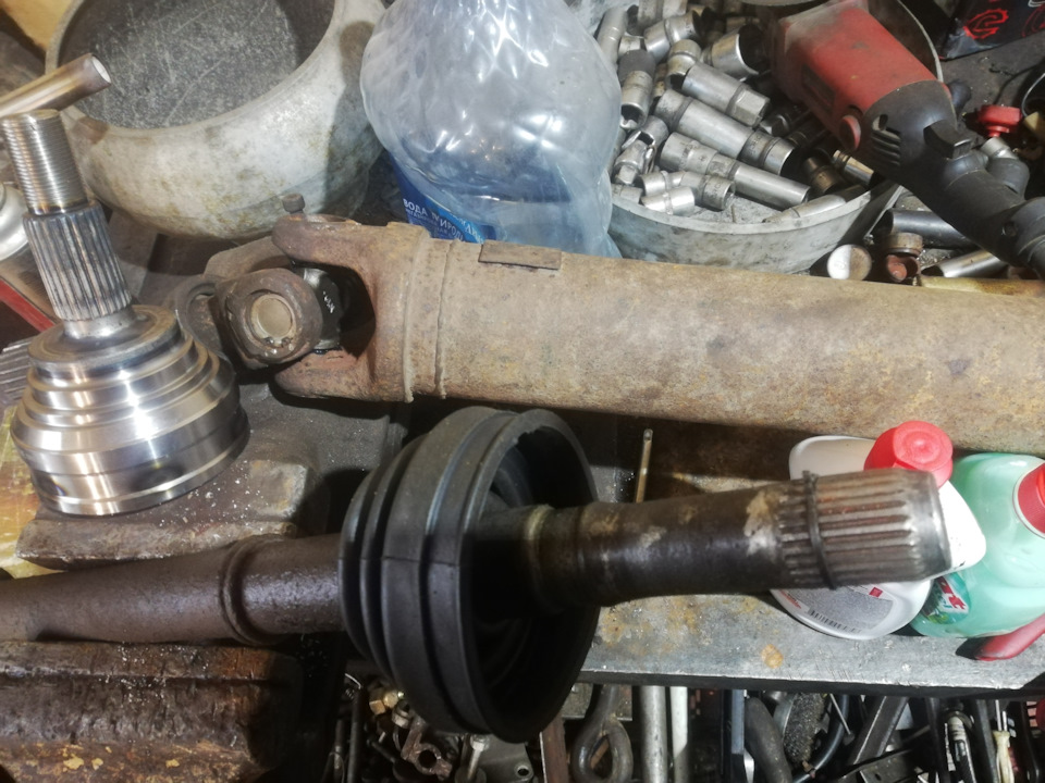 Замена ШРУСа и опорного подшипника — DRIVE2