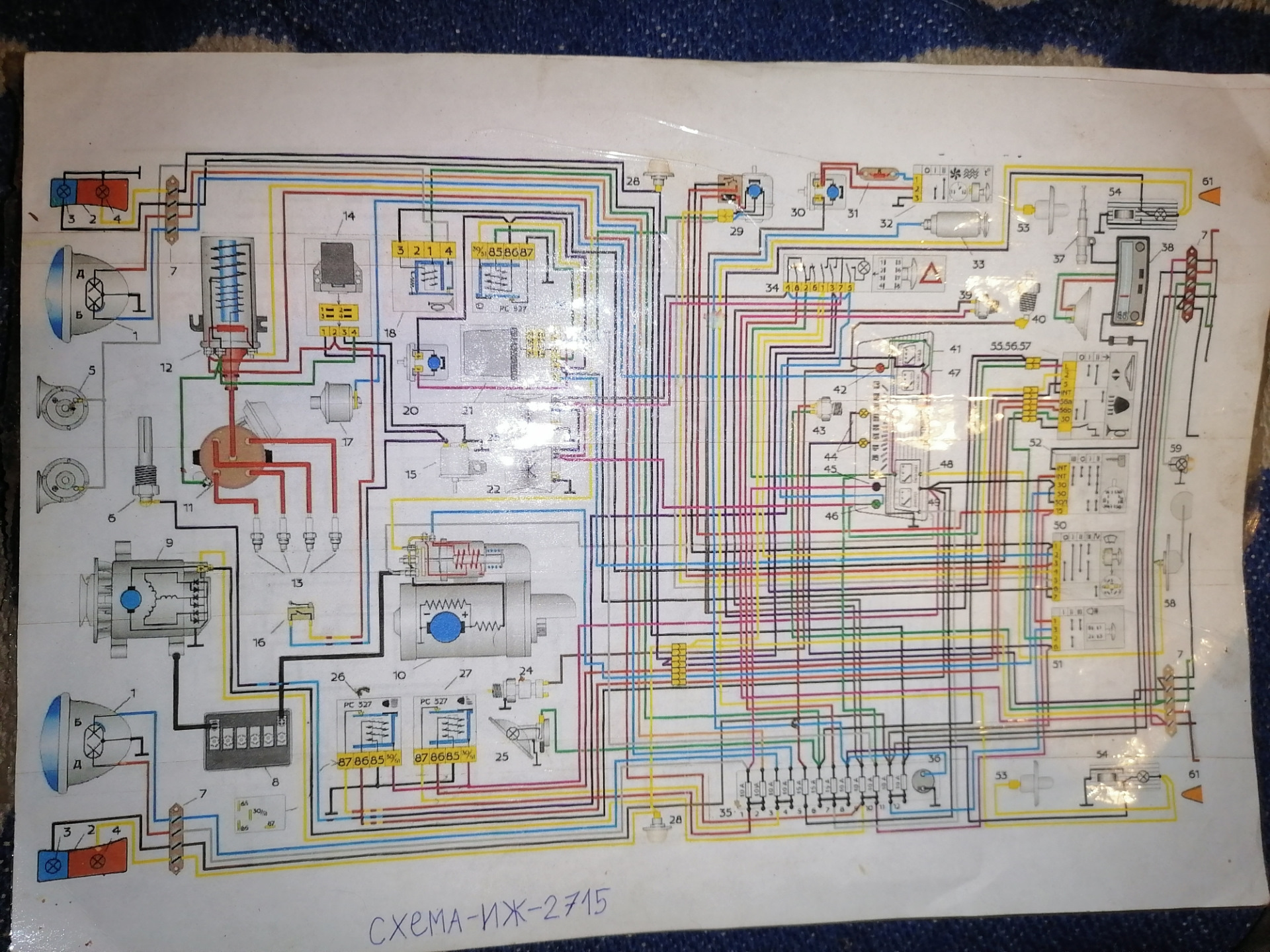 Иж рп 4 подключение м 2715