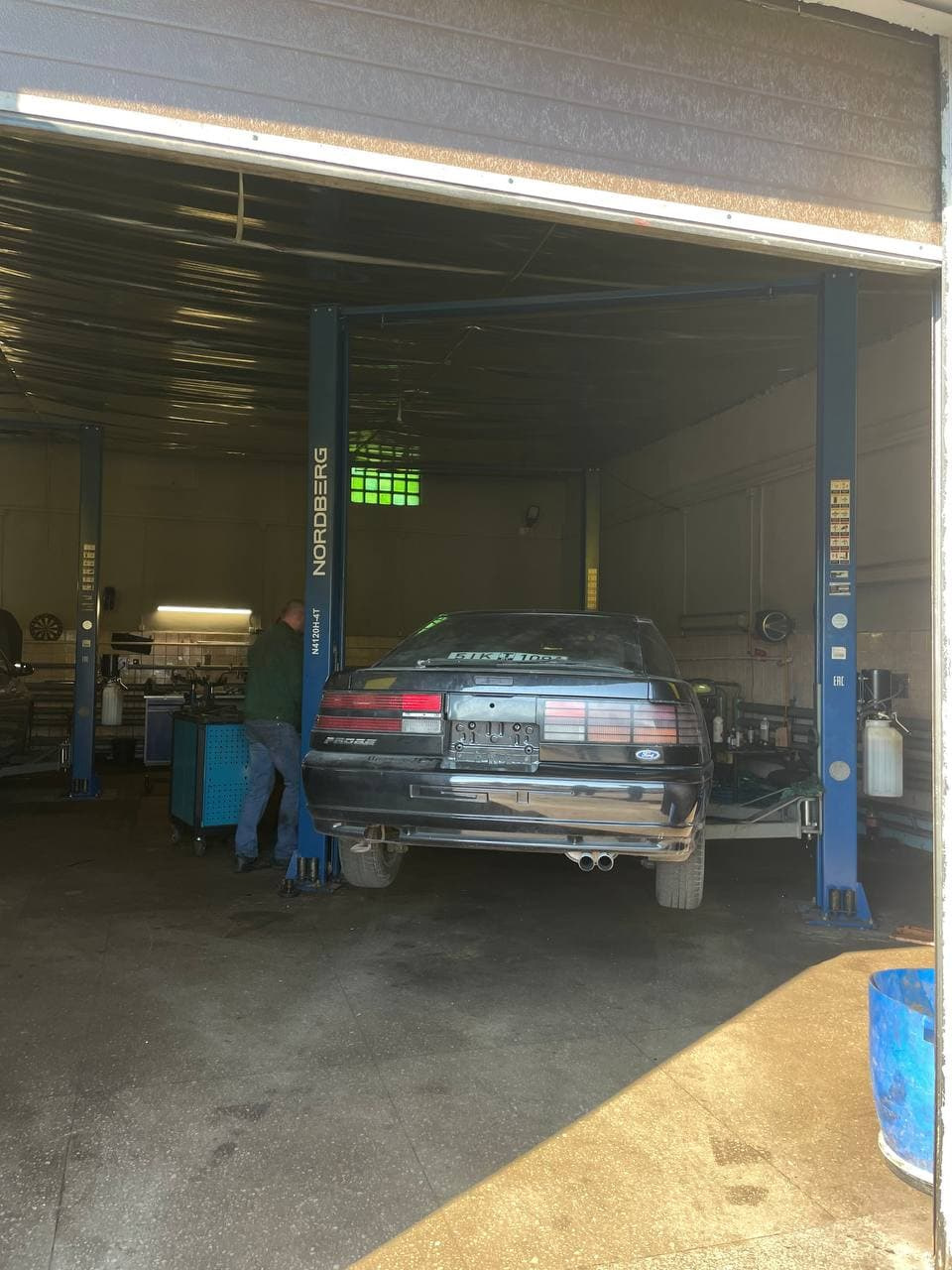 Лопнула пружина амортизатора — Ford Probe, 2,2 л, 1991 года | поломка ...