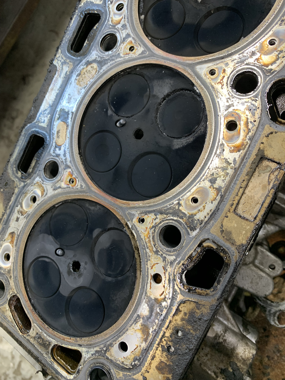 Клапана выглядят неплохо, но разборка ГБЦ будет позже. — Nissan X-Trail II (t31)