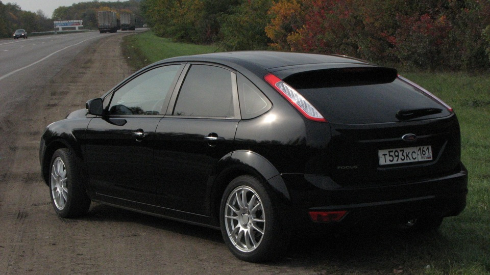 Ford Focus 2 sedan Black