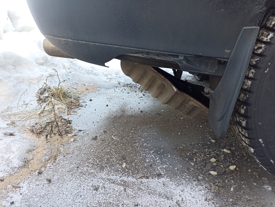 Конденсат или как разорвало глушитель — Hyundai Grandeur (TG), 3,3 л ...