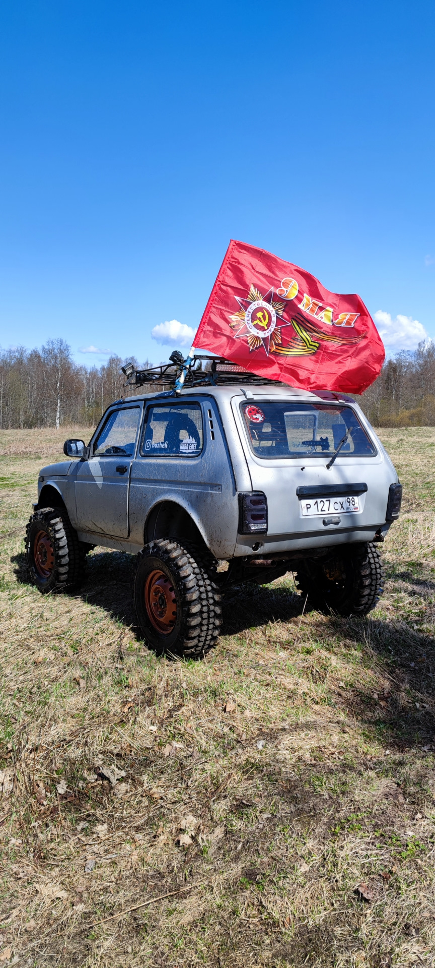 Автопробег в честь 9 мая — Lada 4x4 3D, 1,7 л, 2002 года | покатушки |  DRIVE2