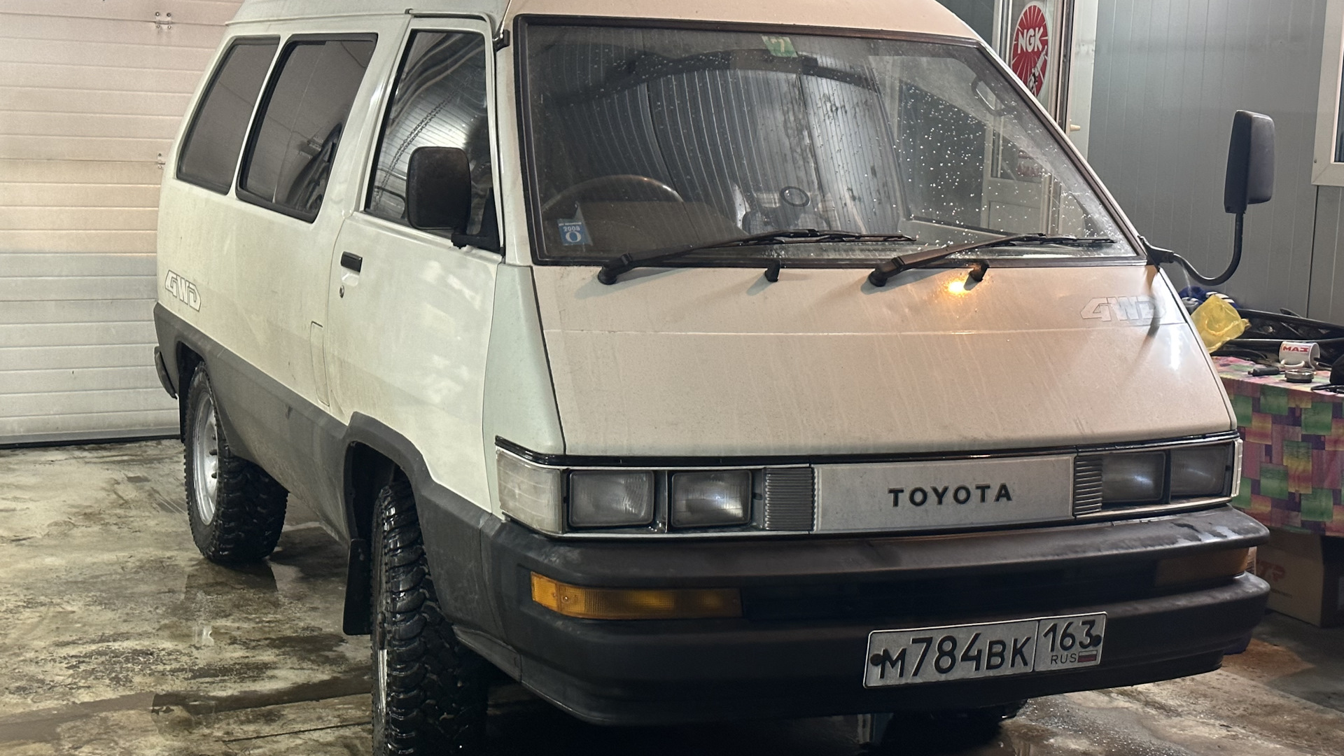 Toyota Master Ace Surf 2.0 дизельный 1988 | 4WD 2C-T МКПП пруль на DRIVE2