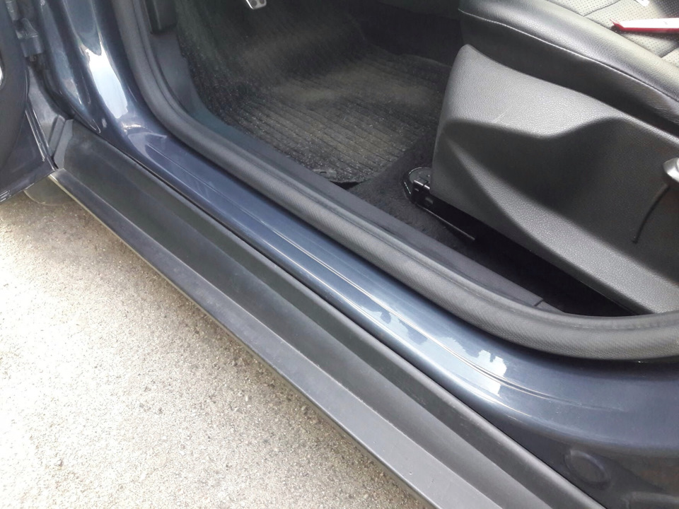 Очень мне захотелось прикрыть свежеоткрашеные пороги ) — Ford Focus Hatchback III