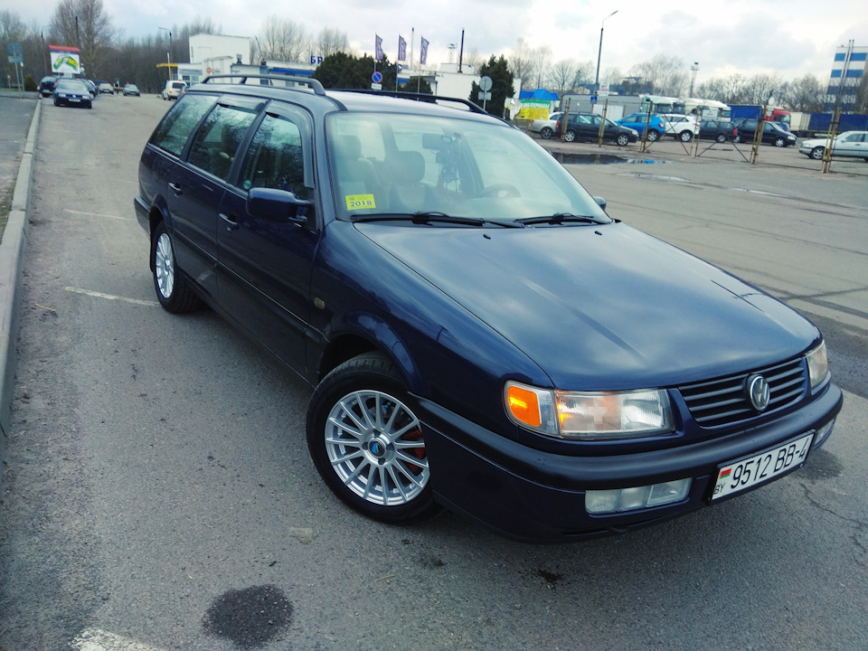 Новые диски — Volkswagen Passat Variant B4 1 9 л 1995 года