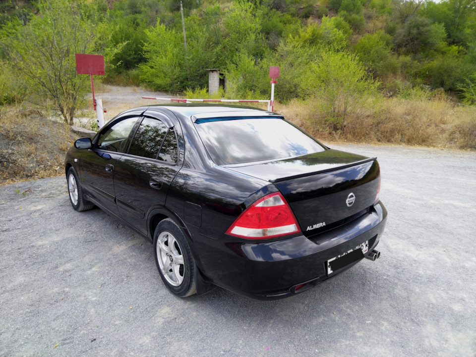 Nissan Almera Classic b10 антикрыло