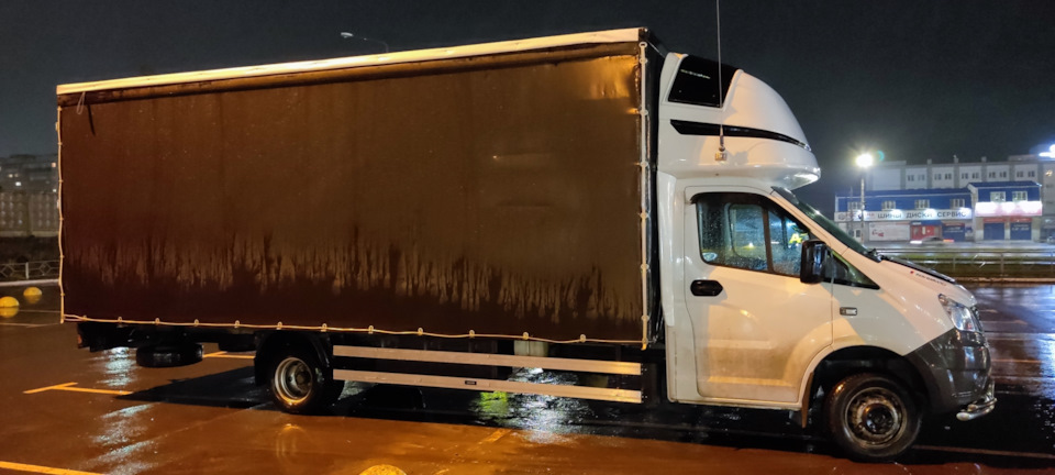 Боковые отбойники из правило — ГАЗ Газель Next, 2,8 л, 2014 года ...