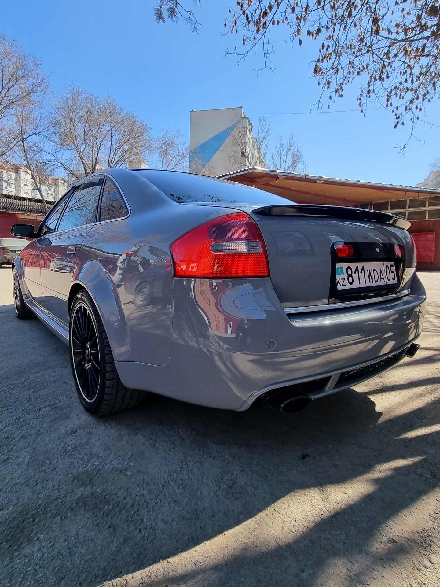 Перекрас машины в NARDO GRAY — Audi S6 (C5), 4,2 л, 2000 года | тюнинг ...