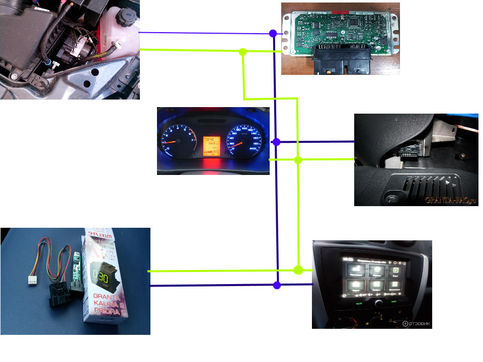 Can шина лада гранта схема