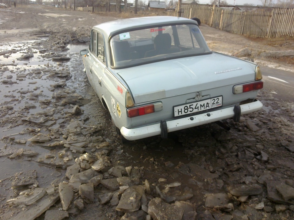 Заводим москвич 412 в мороз