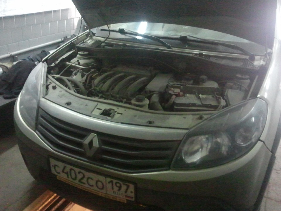 ТО Рено Сандеро Степвей. — DRIVE2