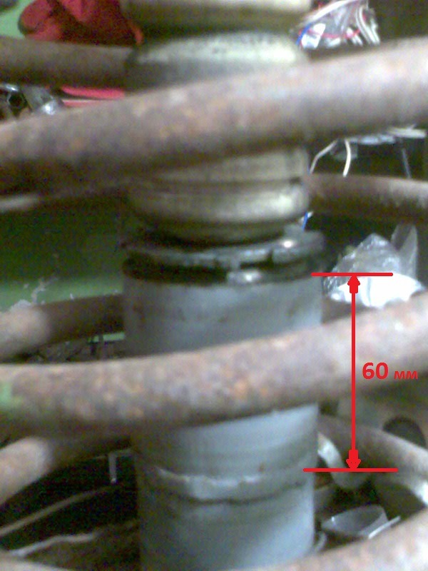переделка задних стоек под вкладыши от ваз 2108 (перед) — Daewoo ...