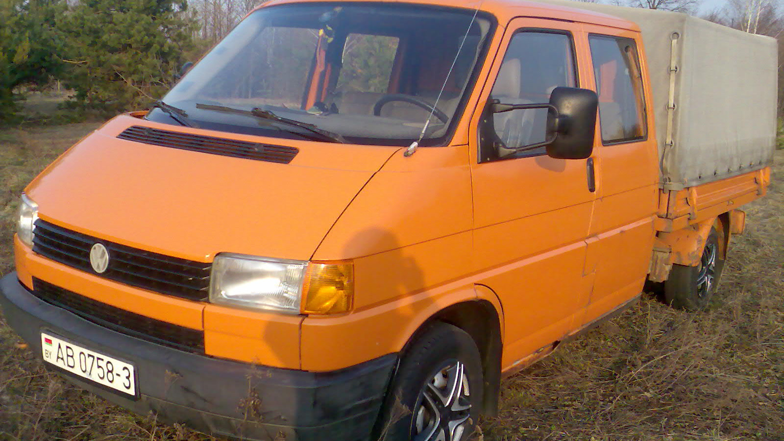 Volkswagen Transporter T4 2.4 дизельный 1992 | дубль-кабина 6+1 на DRIVE2