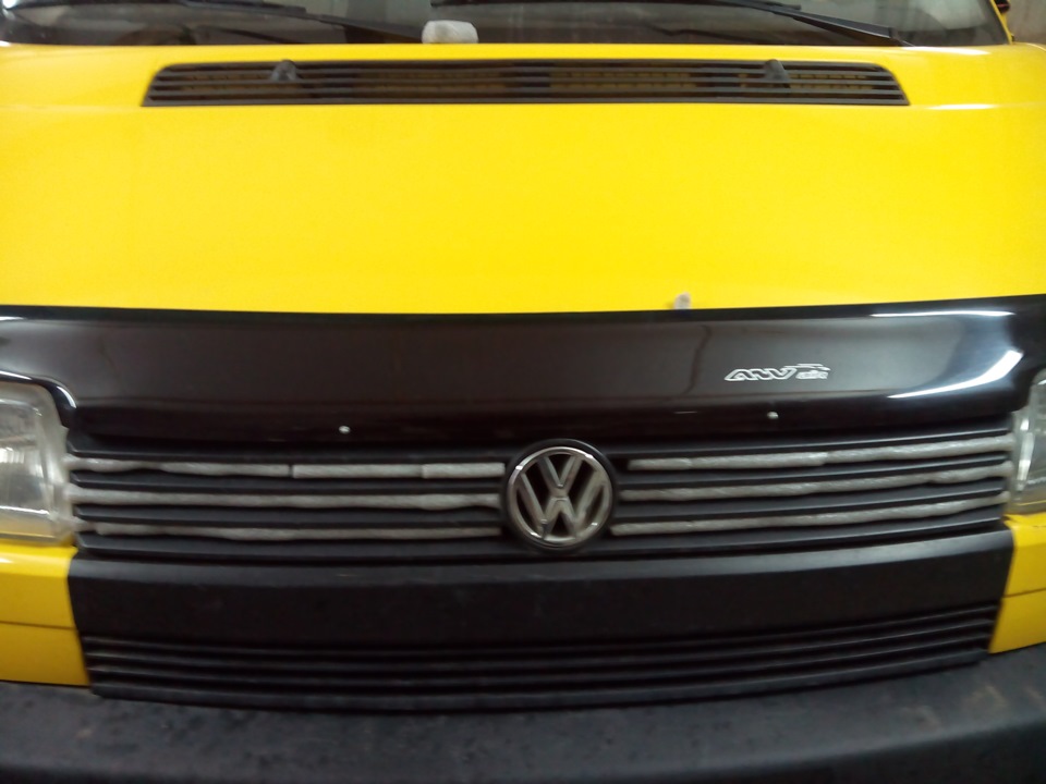 Утеплитель для радиатора автомобиля vw transporter 6