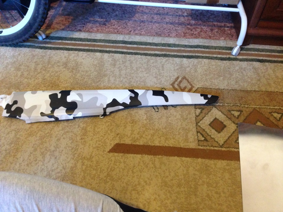 Оклейка винилом панели торпеды — Mitsubishi Lancer IX, 2 л, 2007 года ...