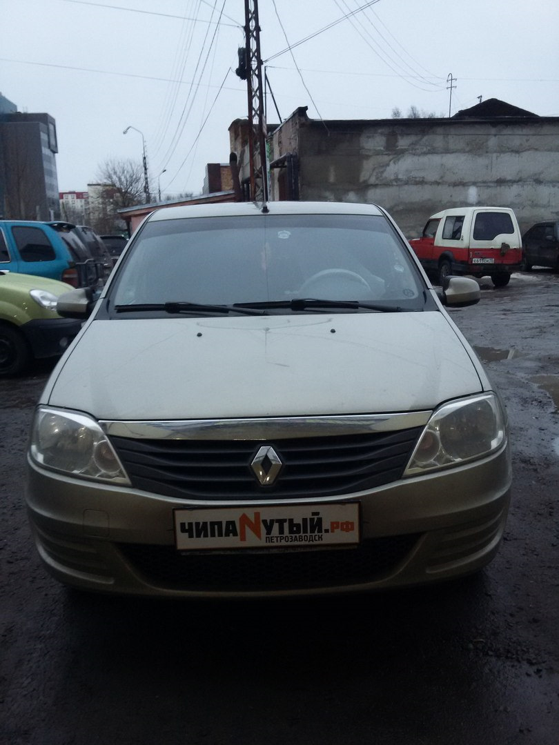 Чип-тюнинг Renault Logan 1.4 mt 2013 гв. — ЧИПАNУТЫЙ на DRIVE2