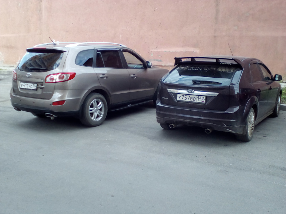 .приехал увидел фокуса своего прям ностальгия пошла))))) — Hyundai Santa Fe (2G)