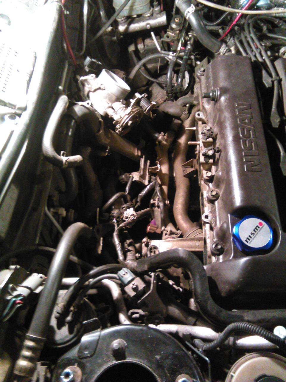 Сага о датчике детонации. — Nissan Primera (P11), 2 л, 1997 года ...