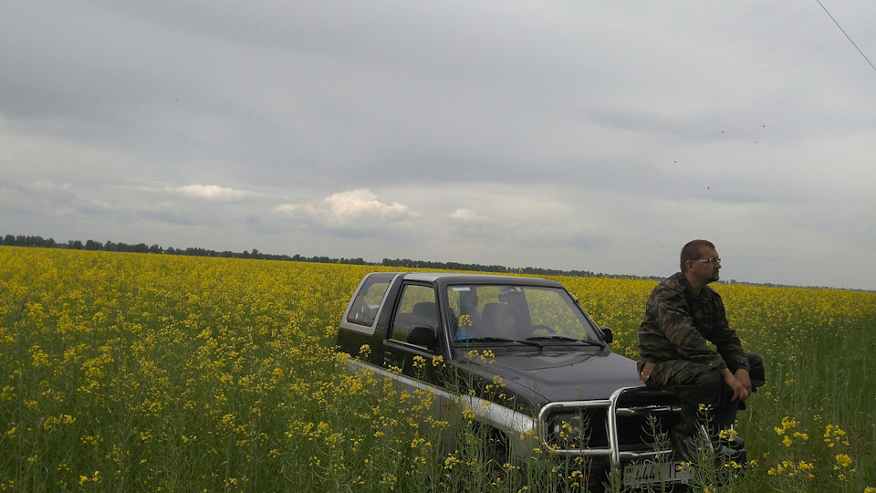 в поле — Daihatsu Feroza II, 1,6 л, 1992 года | покатушки | DRIVE2