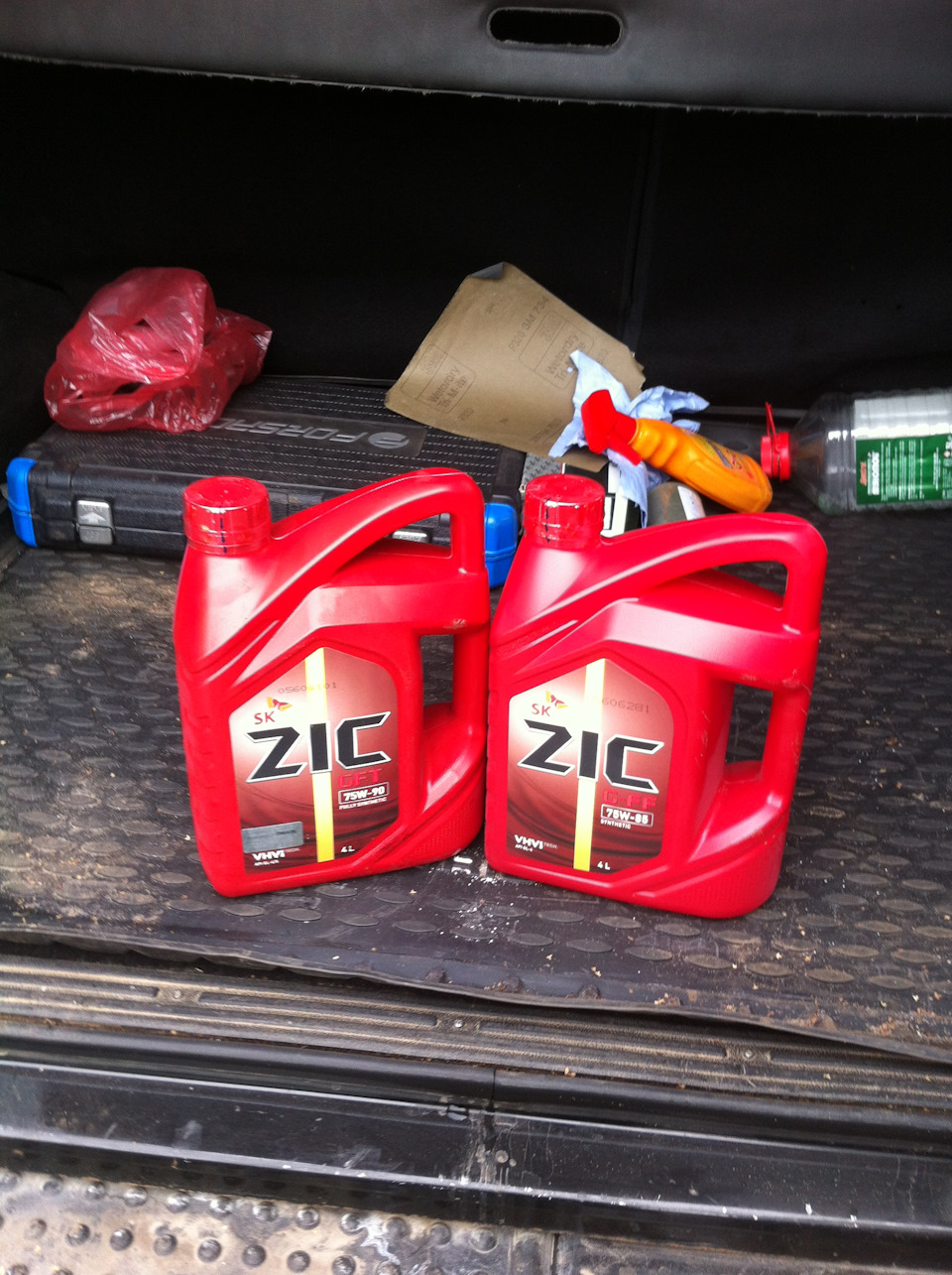 Замена масла в мостах и КПП — УАЗ Patriot, 2,7 л, 2014 года | плановое ...