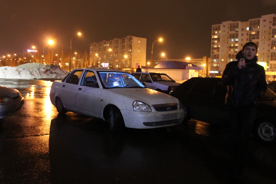 Грязный фотосет — LADA Приора седан, 1,6 л., 2011 года | фотография ...
