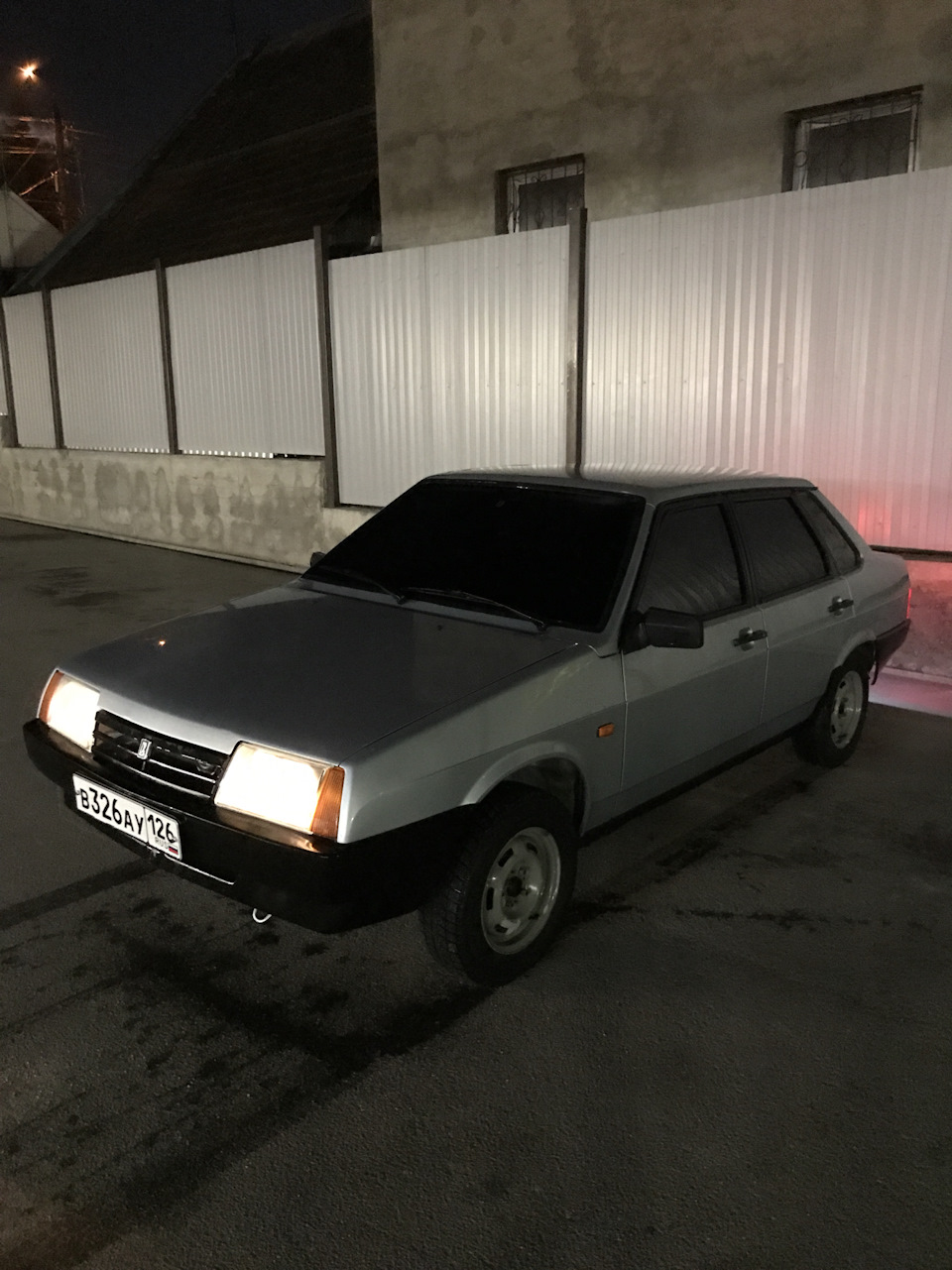 Снова плёнка в круг — Lada 21099, 1,5 л, 2002 года | стайлинг | DRIVE2