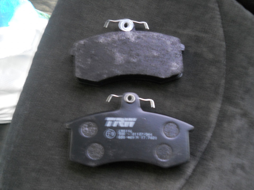 Тормозные колодки Cotec от TRW Лучше и не встречал! — Lada Калина ...