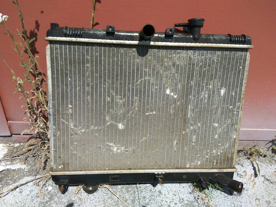 Прочистка радиатора — KIA Rio (1G), 1,5 л, 2002 года | своими руками ...