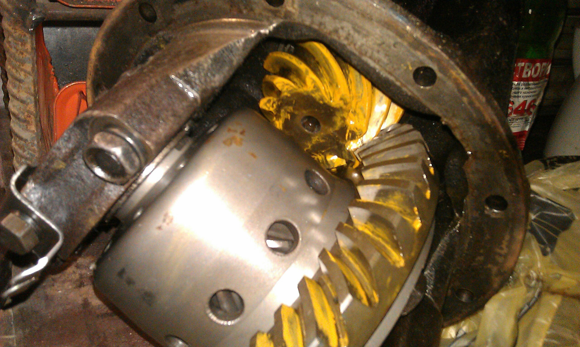 Установка самоблокирующегося дифференциала — Москвич 2140, 1,8 л, 1986 ...