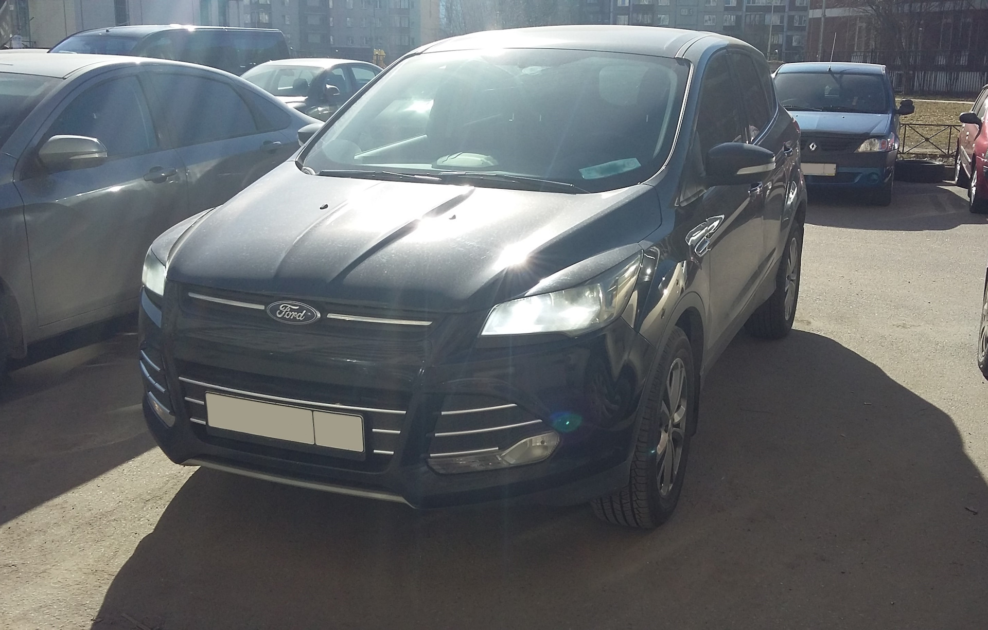 Очередная попытка угона Ford Kuga 2 — Ford Kuga (2G), 2,5 л, 2014 года |  ДТП | DRIVE2