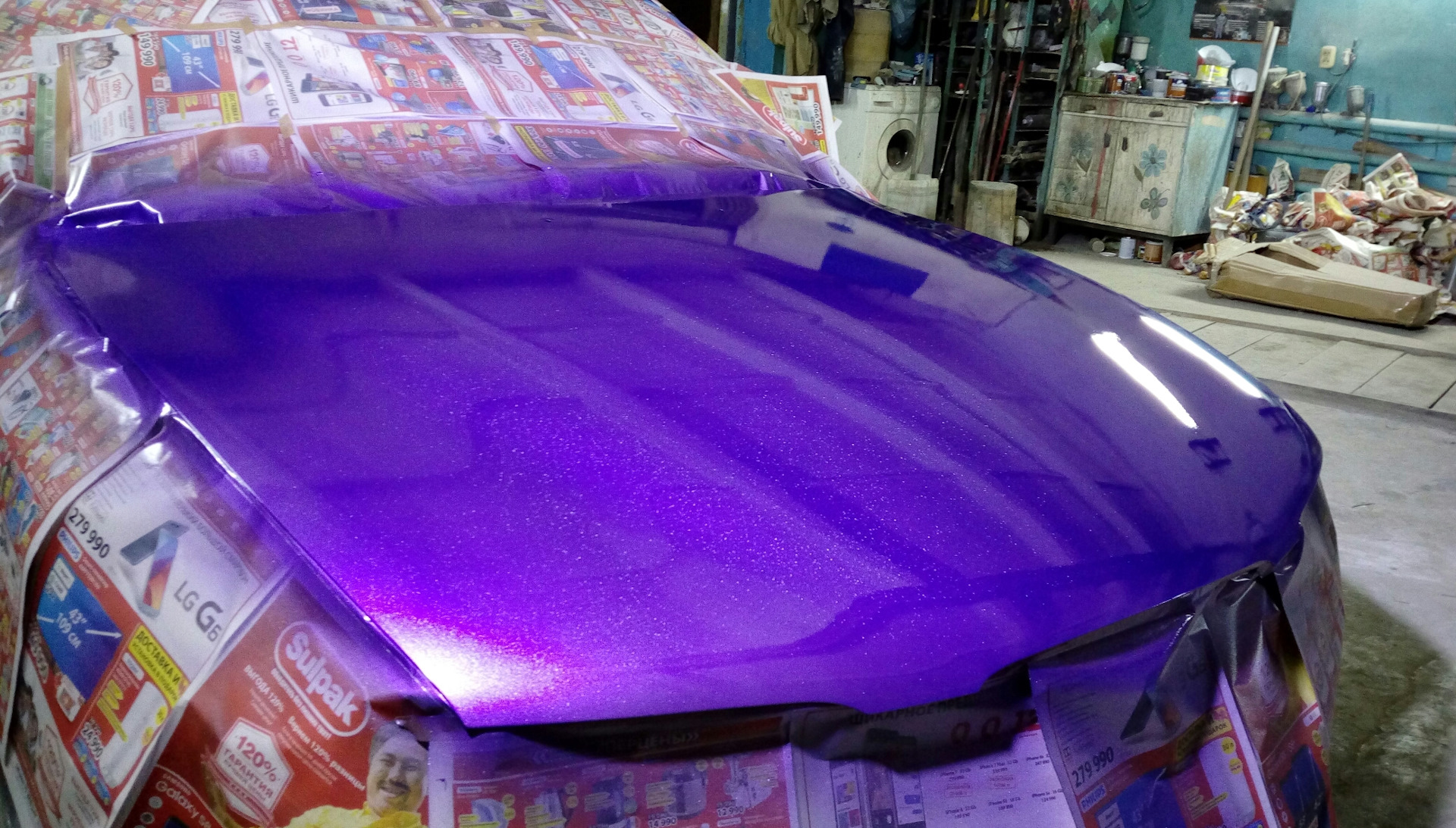 Фиолетовый Кэнди цвет автомобиля