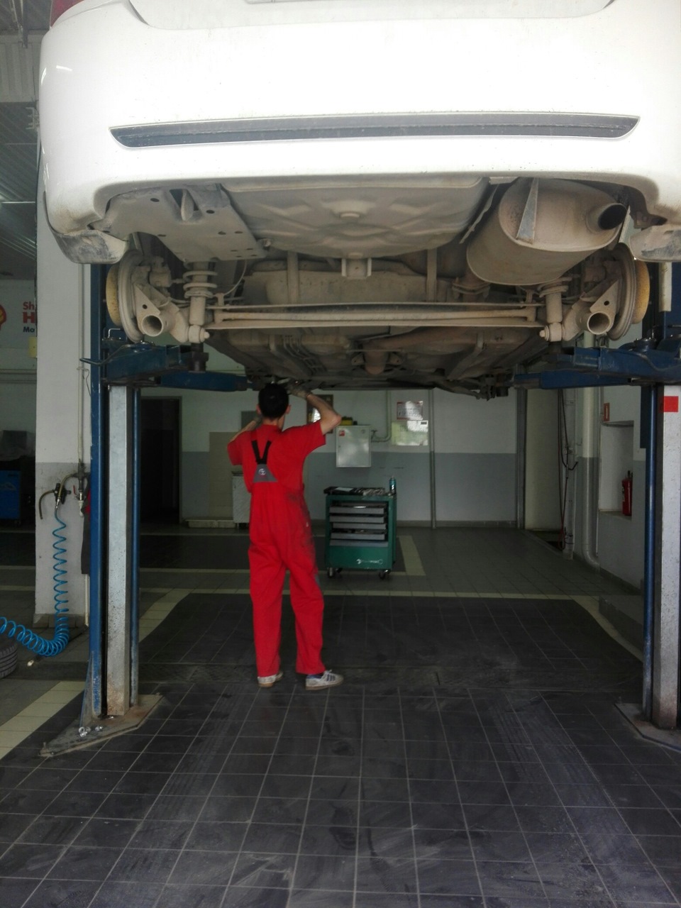 Заехал в сервис на диагностику — Toyota Corolla (120), 1,4 л, 2005 года ...