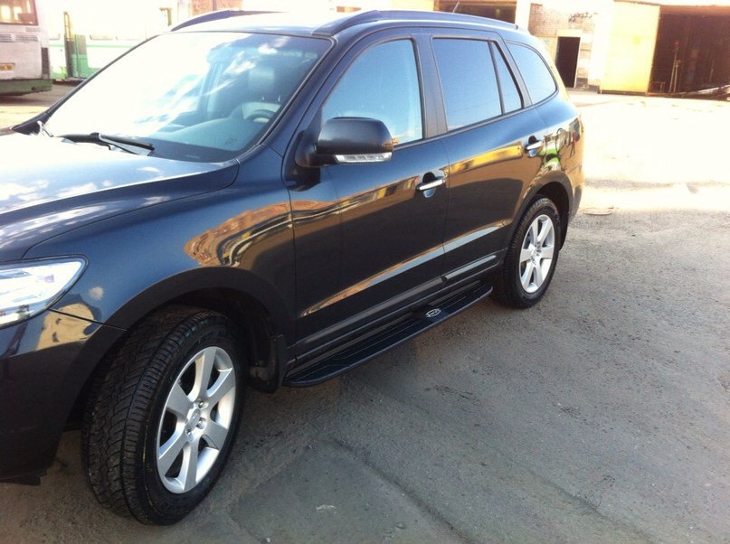 Hyundai santa fe порог