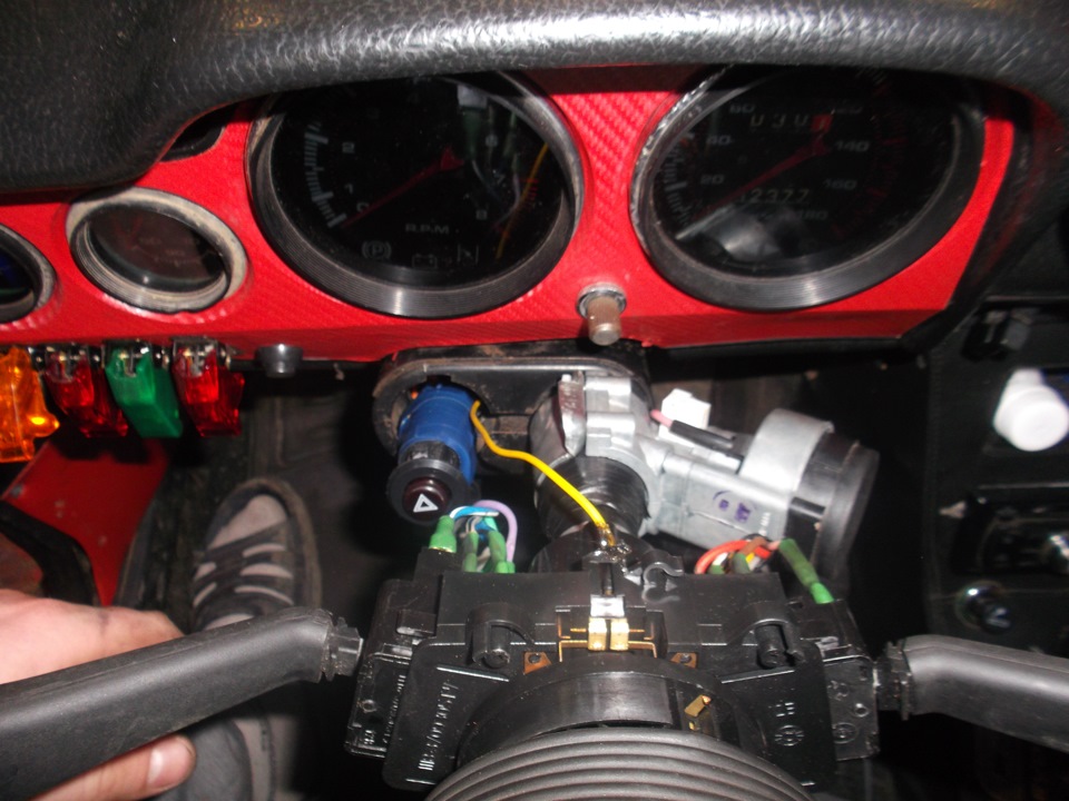 Установка замка зажигания 2110 и подрулевых Калина/Шеви-Нива — Lada ...