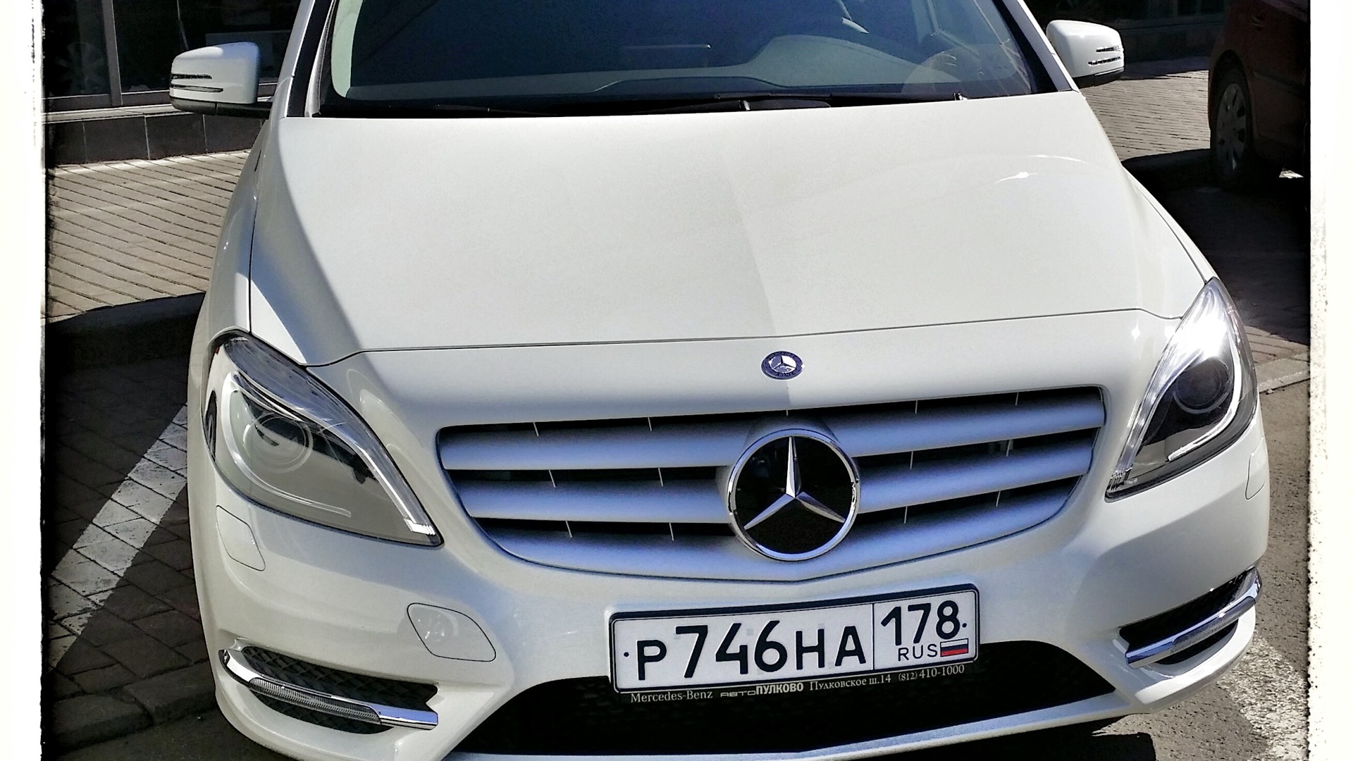 Mercedes-Benz B-Class (W246) 1.6 бензиновый 2014 | повышеный клиренс на  DRIVE2