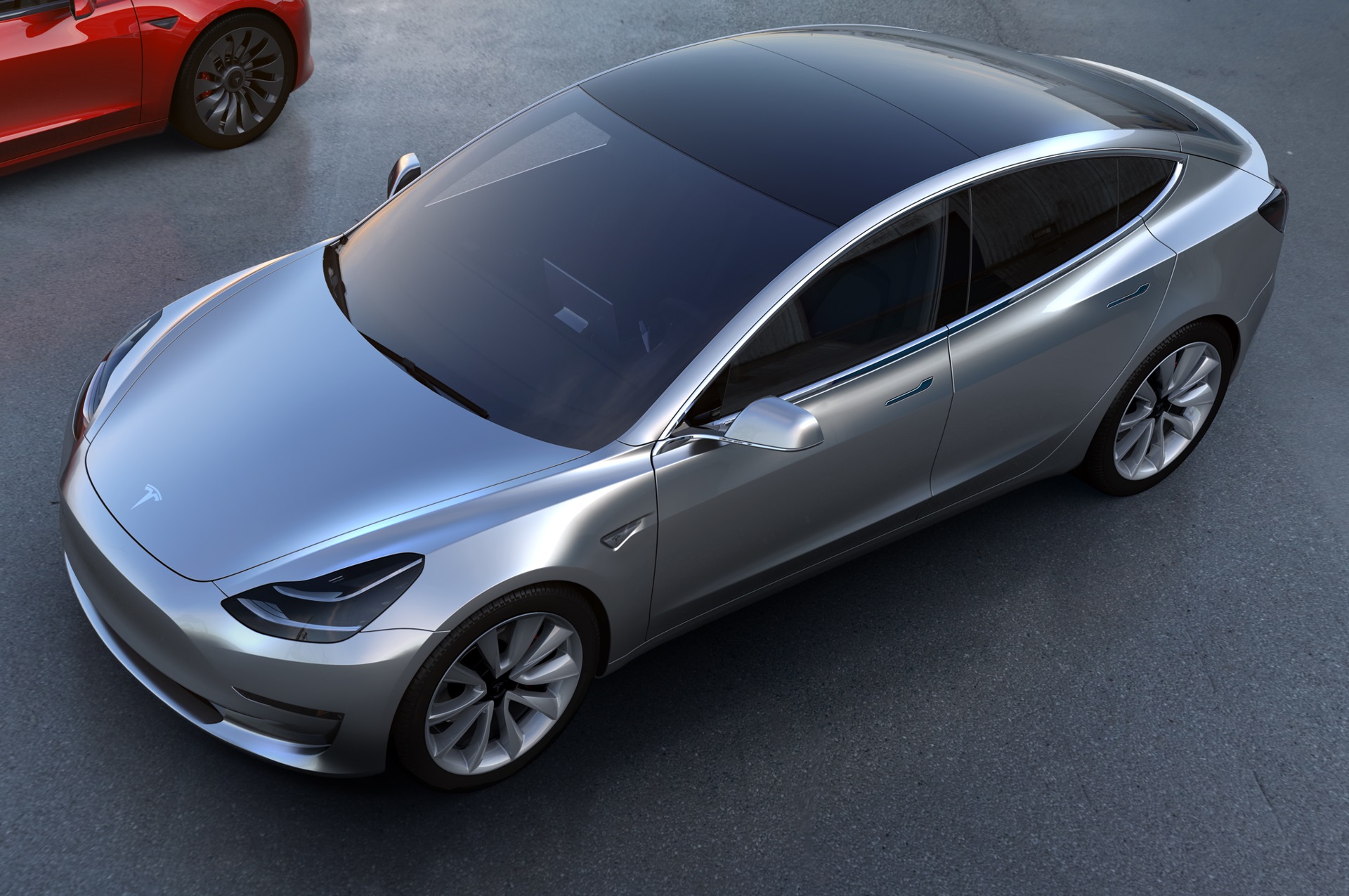 Новая Tesla model 3