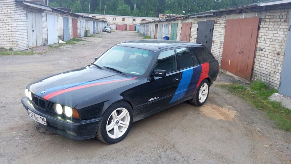 Биение при торможении, неожиданно — BMW 5 series Touring (E34), 2,5 л ...