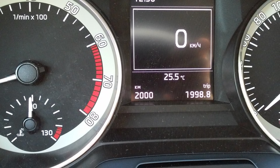 Обкатка пройдена! — Skoda Rapid (1G), 1,6 л, 2016 года | обкатка | DRIVE2