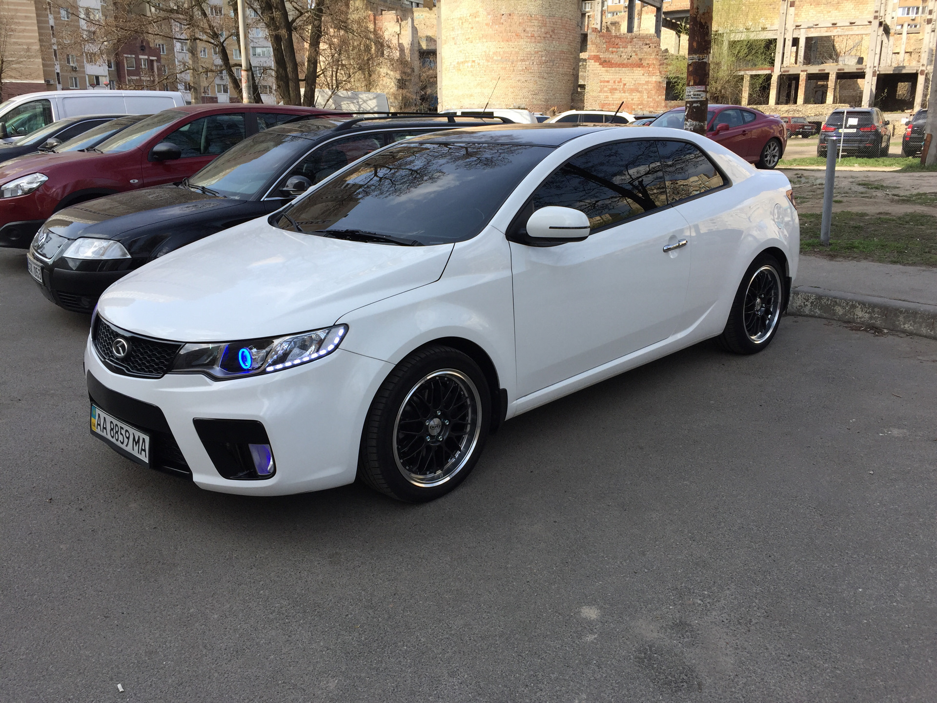 Kia Cerato Koup Tuning White