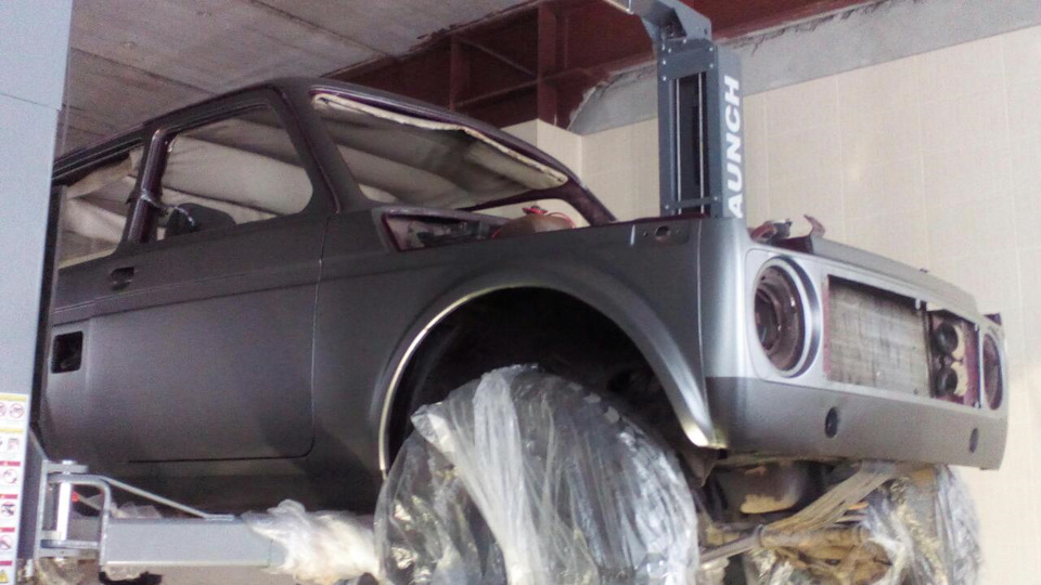 ВАЗ 2121 Нива 1992 — полная антикоррозийная обработка — Anstrich на DRIVE2