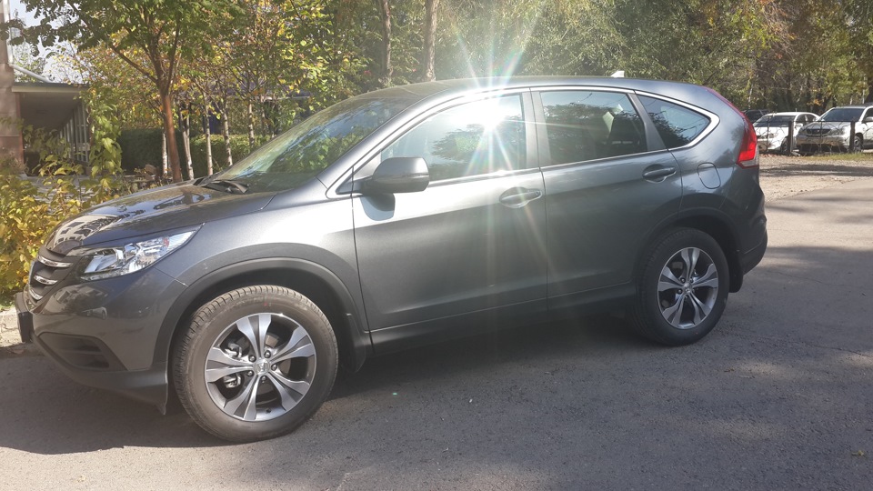 Резина на зиму — Honda CR-V (RM), 2,4 л, 2014 года | шины | DRIVE2