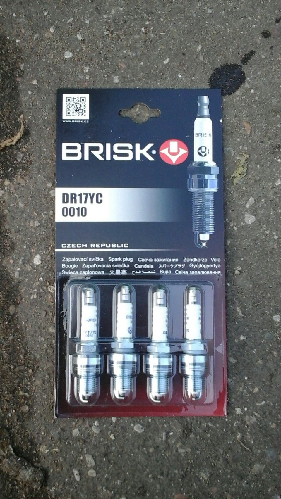 Свечи brisk dr17yc. Dr17yc Brisk фото.