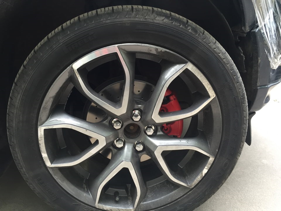 Новые тормозные диски Otto и колодки Брембо — Land Rover Freelander 2 ...