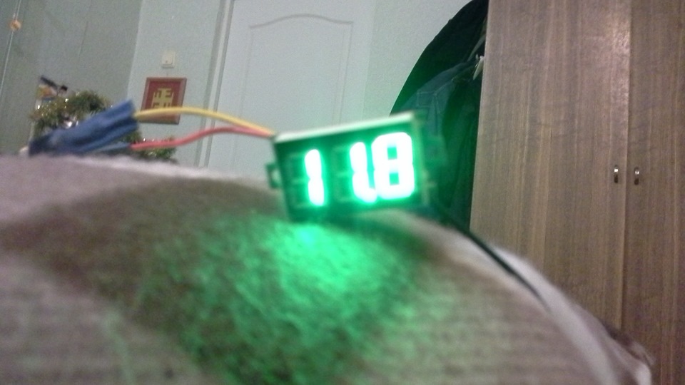 Вопрос про вольтметр. Подключение — размещение. — Lada 21114, 1,6 л ...