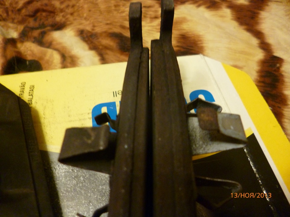 Замена тормазных колодок. ATE на JURID — Skoda Octavia A5 Mk2, 1,6 л ...