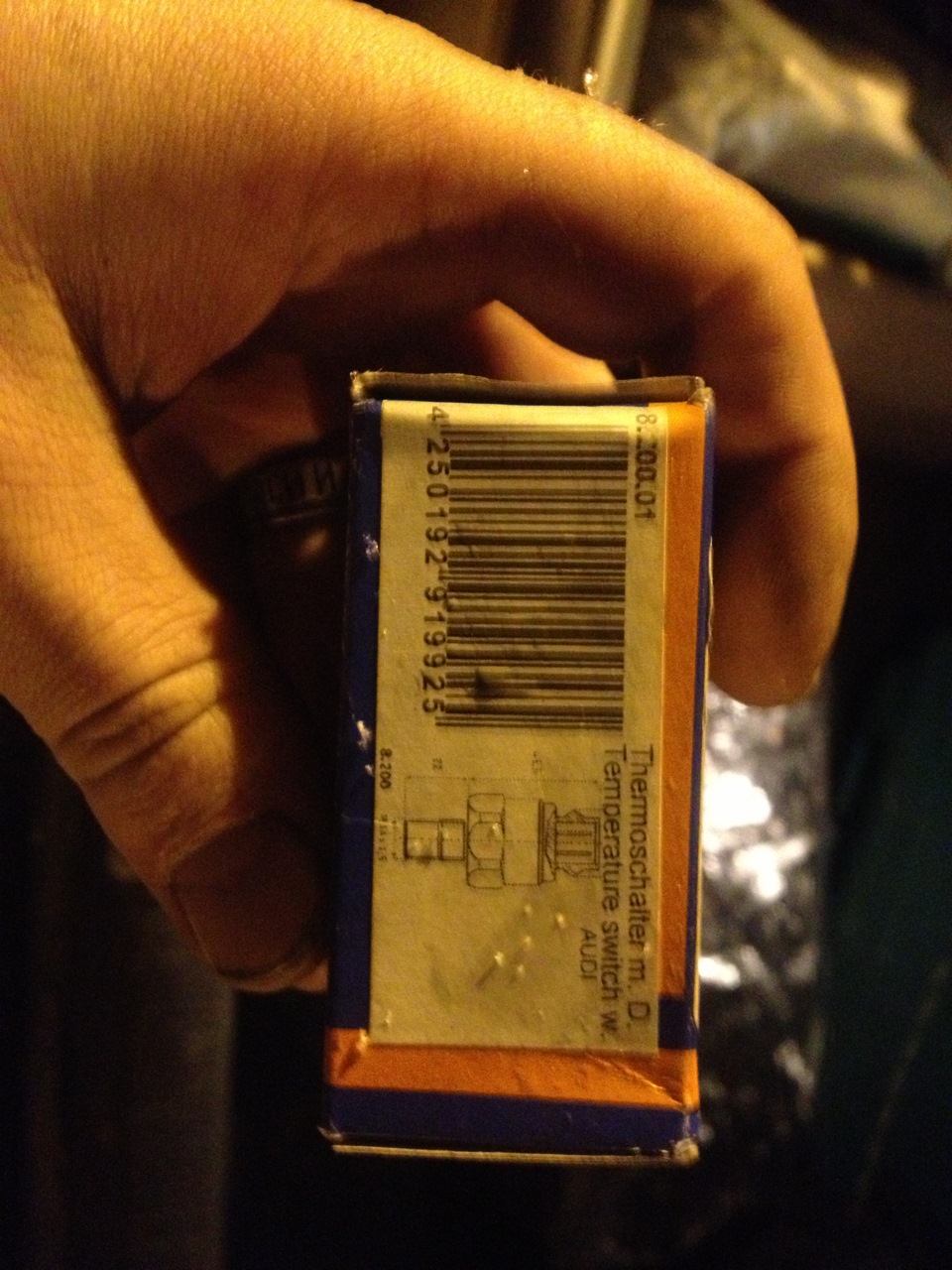 Показометр температуры. — Audi S6 (C4), 2,2 л, 1996 года | своими ...