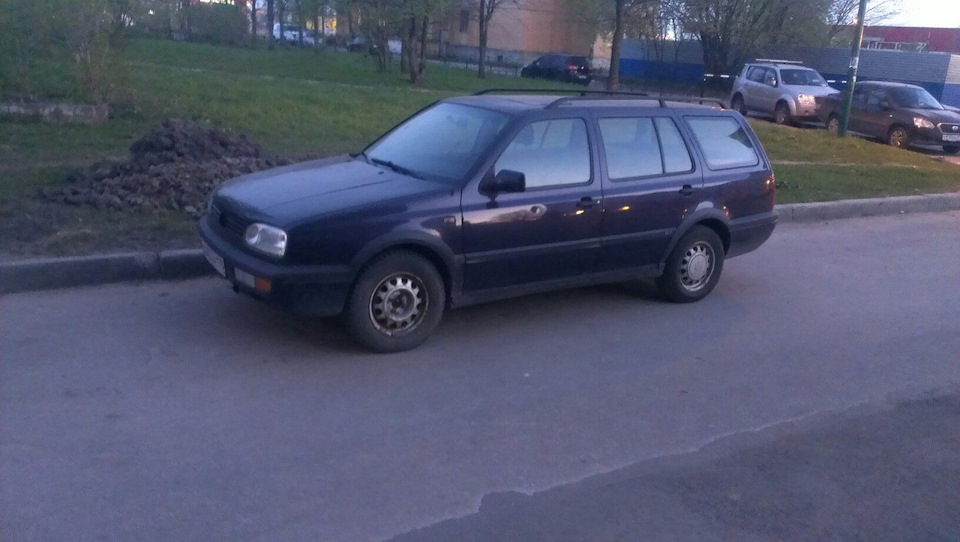 Фотографии покупки. — Volkswagen Golf Variant (Mk3), 2 л, 1994 года ...