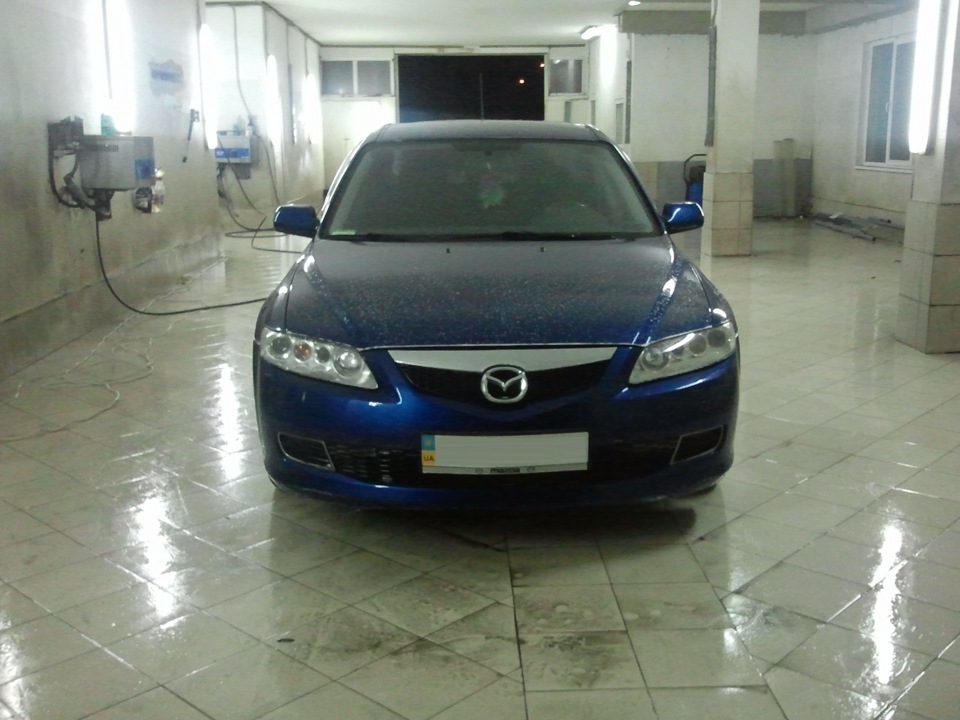 Полировка кузова от мелких царапин. — Mazda 6 (1G) GG, 2 л, 2005 года ...